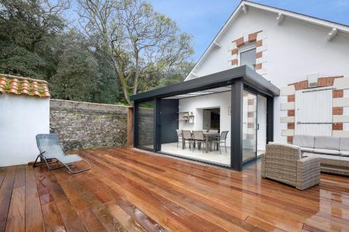 À 50m de la plage, jolie maison pour 8