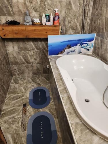 Spa center Apartment Belgradにあるバスルーム