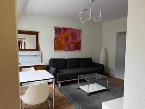 Posezení v ubytování 1 Ferienwohnung - Ferien Mittendrin
