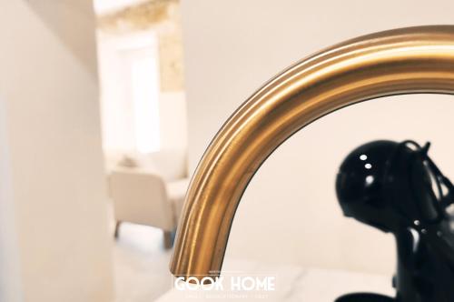 a close up of a mirror in a bathroom at Gook Home CENTER in Jerez de la Frontera