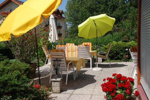 Zahrada ubytování Pension Agnes