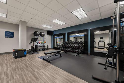 Γυμναστήριο ή/και όργανα γυμναστικής στο Hampton Inn Birmingham/Leeds