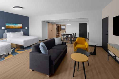 Posezení v ubytování Homewood Suites By Hilton Grand Prairie At EpicCentral