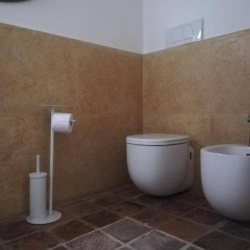 Ένα μπάνιο στο Dependance Sangiantofetti-Rigon