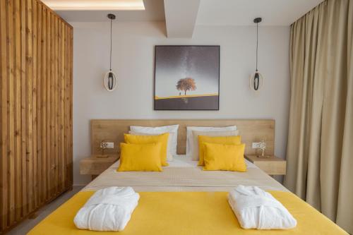 Postel nebo postele na pokoji v ubytování Marquise Residences by Estia