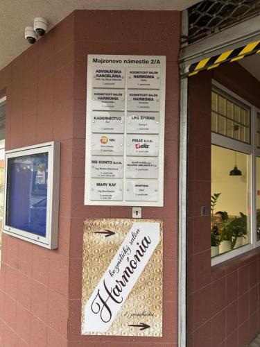 Certifikát, hodnocení, plakát nebo jiný dokument vystavený v ubytování Apartmán 302 VOLT