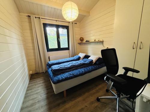 Postel nebo postele na pokoji v ubytování BPW 1155 - Bospark Wolfsven