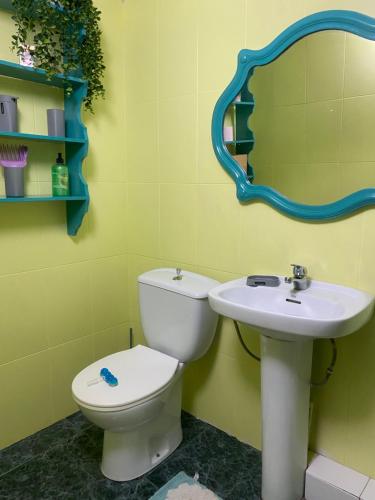Vannituba majutusasutuses Apartamento Nora