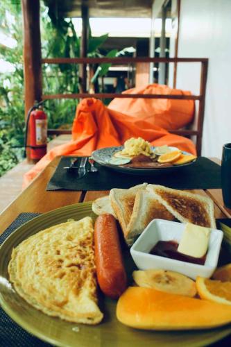 Comida in lodge ou em algum lugar perto