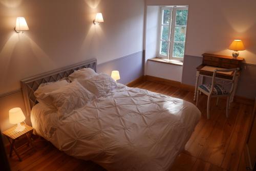 Postel nebo postele na pokoji v ubytování La Maison d'En Face