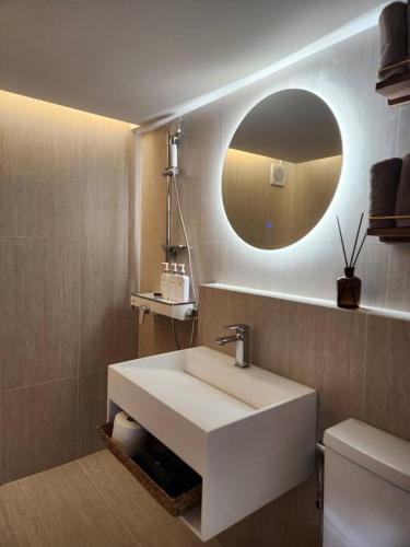 Ванная комната в Seoul Hanok near Seoul Station