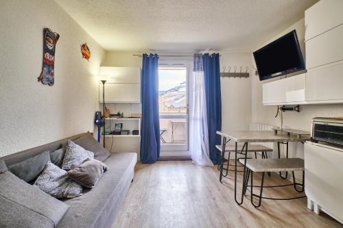 Η κουζίνα ή μικρή κουζίνα στο Studio les 2 Alpes