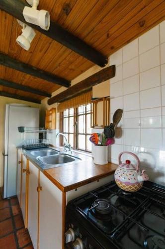Una cocina o zona de cocina en Rivertime