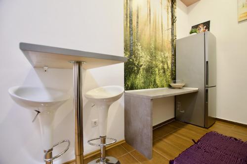 Kúpeľňa v ubytovaní Premium Apartment by Hi5 - Vitkovics Suite