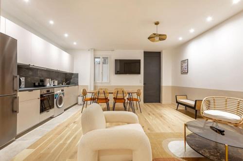 Appart 6Pers#3 Bedrooms#2 Bathrooms#Paris 19