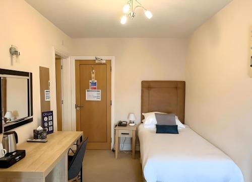 Caerwylan Hotelにあるベッド