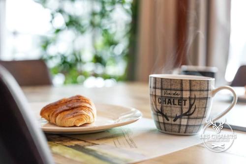 Opciones de desayuno disponibles en Le1605 - Spa et Plage - Les chalets dans le nord
