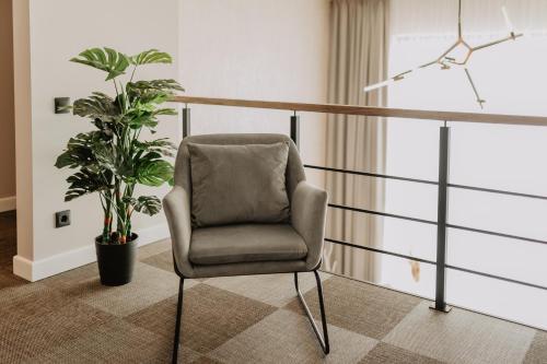 Χώρος καθιστικού στο Cukura Loft