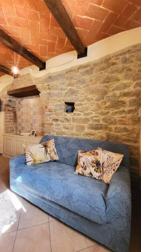 Ruang duduk di La Reginetta Holiday Home