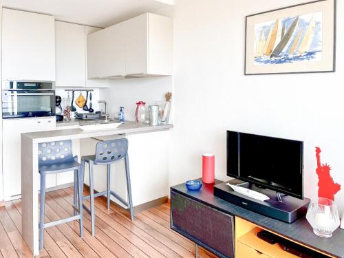 Appartement les pieds dans leau accès direct sur la côte sauvage - 2 pers
