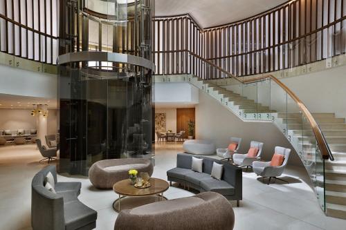 Гостиная зона в Marriott Riyadh Diplomatic Quarter