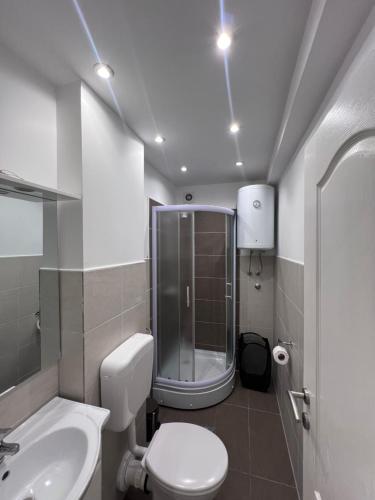 Kylpyhuone majoituspaikassa Apartments & Rooms Villa Zaad