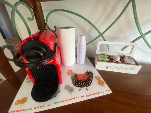 Kemudahan buat kopi dan teh di Domvs Flavia