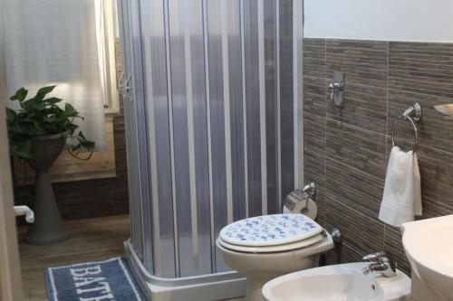 Koupelna v ubytování Annalè