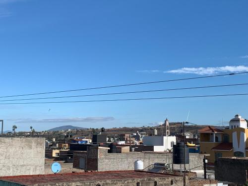 Γενική άποψη της πόλης Zapotlanejo ή θέα της πόλης από  αυτό το διαμέρισμα