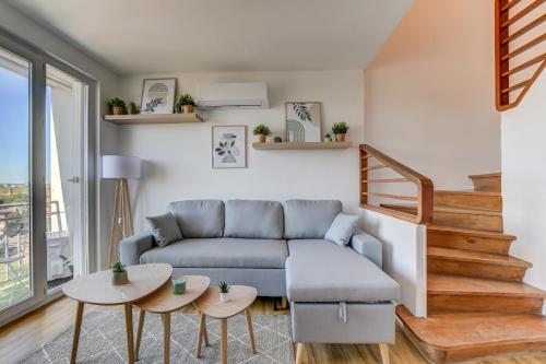 Sunset Duplex - Grand-Rond, Jardin des plantes, centre-ville, 2 BDRs 60m2, AC, Netflix - T3 60m2 avec clim
