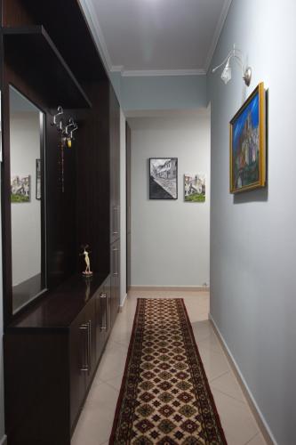 TV a/nebo společenská místnost v ubytování Apartament Duzgo