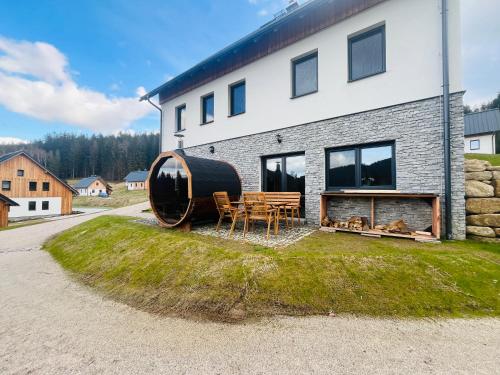 Budova, kde se apartmán nachází