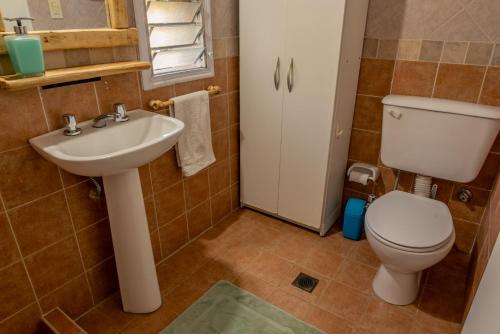 Een badkamer bij Luminoso departamento c/ cochera