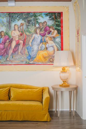 Гостиная зона в Hotel San Nicola