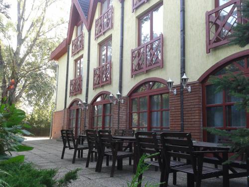Budova, kde se hotel nachází