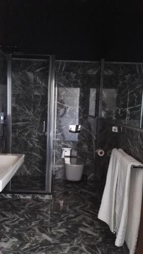 Hotel Retro B.A. Zientarskiにあるバスルーム