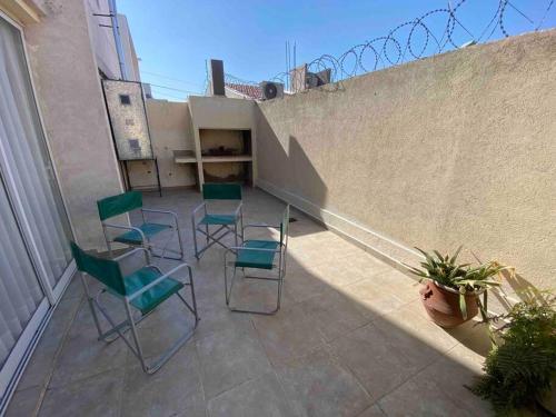 Μπαλκόνι ή βεράντα στο Confortable casa en Mendoza.