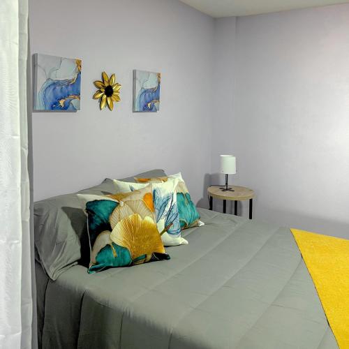 Vuode tai vuoteita majoituspaikassa Apartamento con tina para tu relax! Prime location