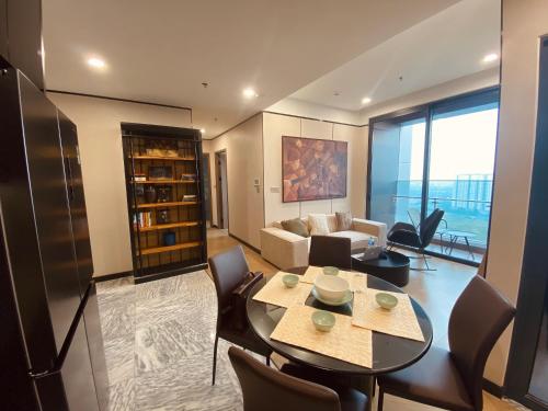 Χώρος καθιστικού στο Lumiere Riverside - Raymond Holm - Luxurious 5-star apartment