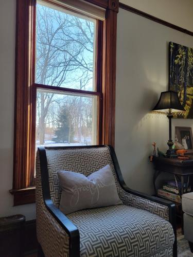 Posezení v ubytování The Walnut Grove BnB