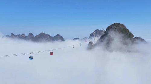 Yangshuo River Lodge Hotel - Airport or TS Free pick up over 4 nights semasa musim sejuk