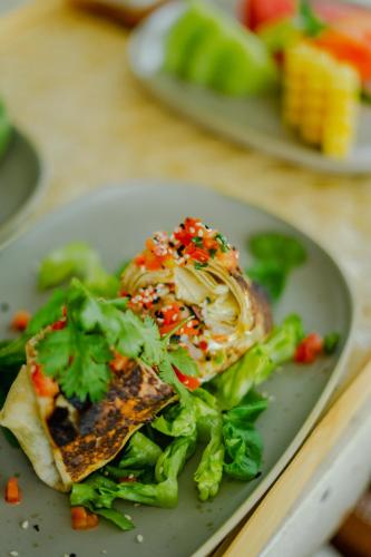 Comida en el resort o alrededores