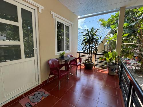 Μπαλκόνι ή βεράντα στο Homestay Nhà Tôi