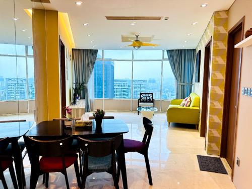 Posezení v ubytování Soho Star Suites near by Klcc