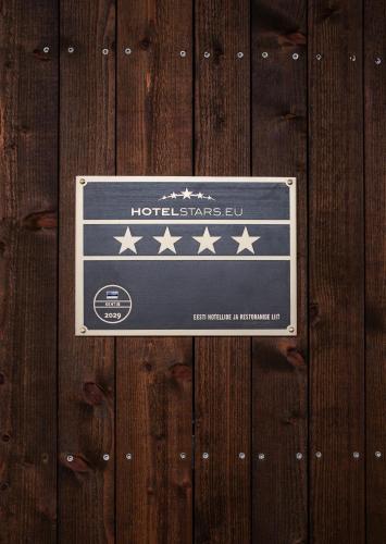 Certificado, premio, señal o documento que está expuesto en Wasa Resort Hotel, Apartments & SPA