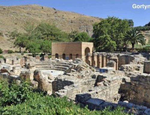 PetrokefálionにあるTraditional stone house Ariadne near Matala beachのギャラリーの写真