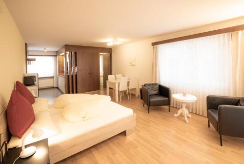 Posezení v ubytování Casa Viva Bad Ragaz