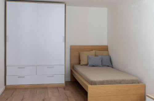 Postel nebo postele na pokoji v ubytování Apartmány Mýtinka - Jeseníky