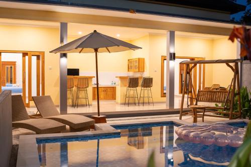 Πισίνα στο ή κοντά στο Villa Aura