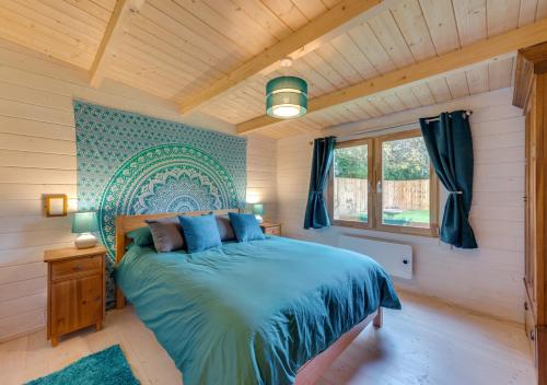 Tempat tidur dalam kamar di Crafters Retreat
